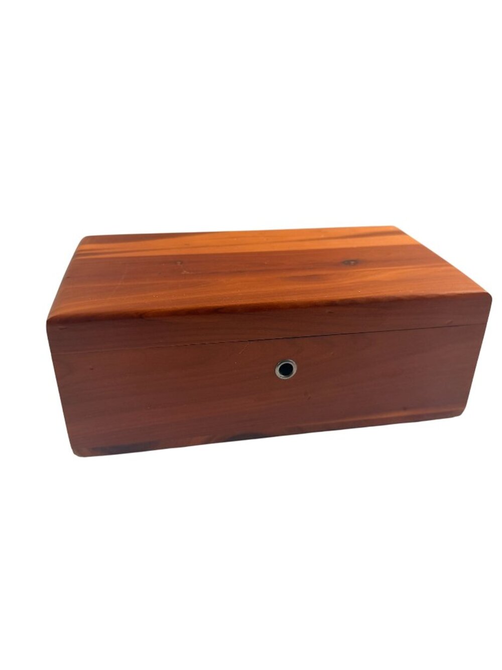 Vintage Lane Cedar Wood Keepsake Box With Key & Original Paperwork